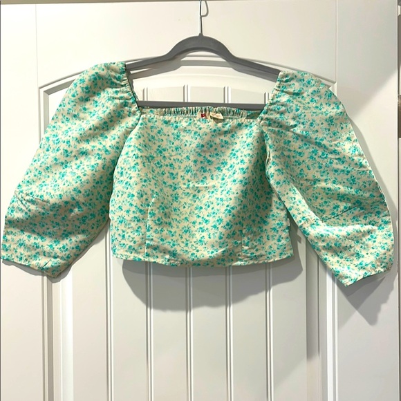 Levi's‎ floral The Statement Blouse Size M NWT - Picture 1 of 5